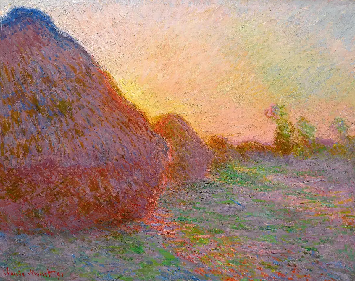 Claude Monet, Meules, 1890